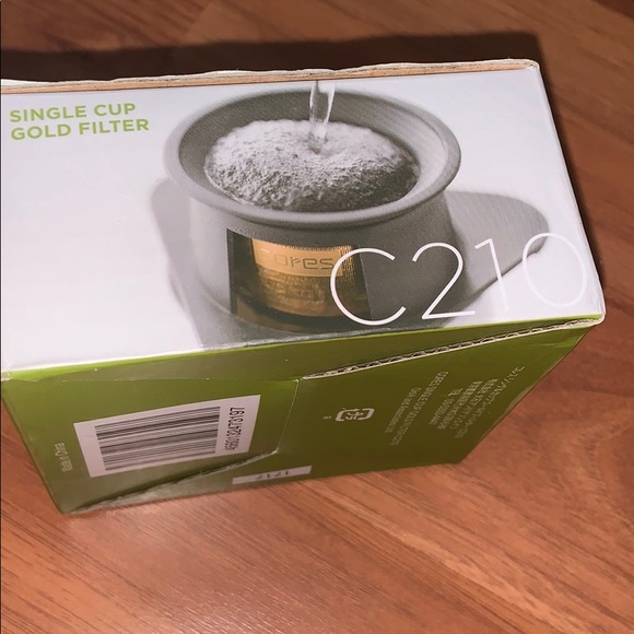 CORES Single Cup Gold Coffee Filter C210 - Picture 8 of 12